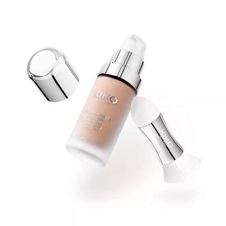 Kiko milano snow_kissed holiday silky hydra foundation & concealer SPF 30